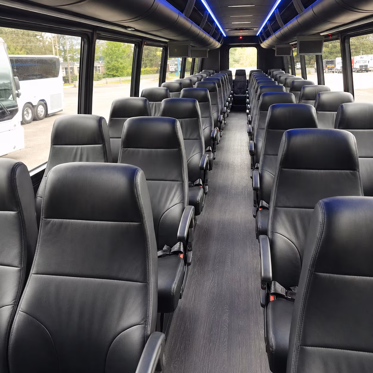 beaumont corporate event transportation onboard seating