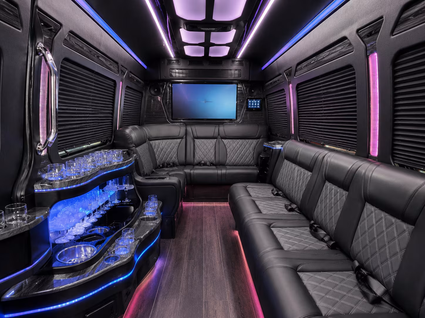 for corporate events conferences and industrial shuttles across the golden triangle
