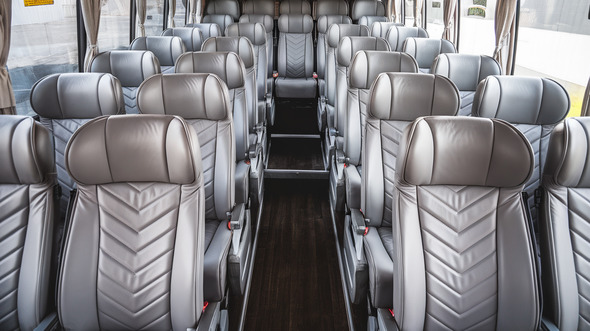 54 passenger charter bus interior atascocita