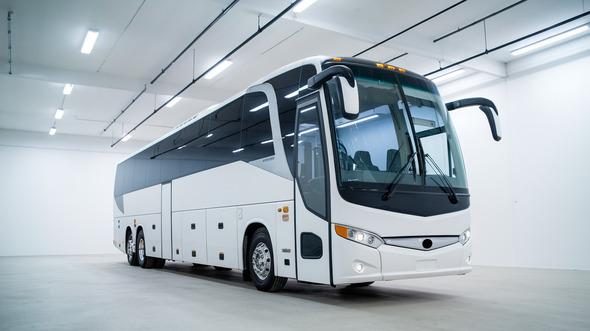 54 passenger charter bus league city