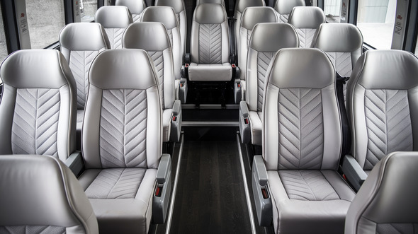 beaumont 30 passenger minibus interior