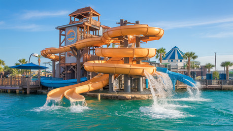 destination schlitterbahn galveston island waterpark