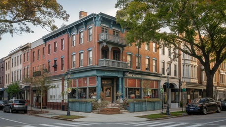 neighborhood the silk stocking historic district